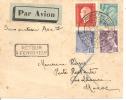 N° 657+413+685+   JOURNEE DU TIMBRE  HONFLEUR Vers MAROC Le  13 OCTOBRE 1945 - Lettres & Documents