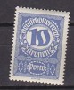 K4908 - AUSTRIA AUTRICHE TAXE Yv N°91 * - Taxe