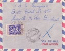 Moundou Tchad Afrique Colonie Française Lettre Par Avion Pour Marseille Marcophilie - Cartas & Documentos