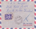 Moundou Tchad Afrique Colonie Française Lettre Par Avion Pour Marseille Marcophilie - Storia Postale