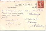 Semeuse 10c  N°138 Oblitération  FREMANTLE - ESTERN  AUSTRALIA Sur Carte Postale - Maritieme Post