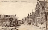 LA MALMAISON (02) Guerre 1914-1918 Ruines Mairie Rue - Altri & Non Classificati