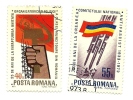 1973 - Romania 2794/95 Anniversari Diversi C894    ------ - Usado