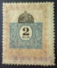 MAGYAR 1908: Revenue Stamp 2 Filler, O, 2nd Choice - FREE SHIPPING FOR PURCHASES ABOVE 10 EURO - Revenue Stamps