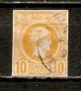 Greece  1889  Hermes  10L  (o) Mi.79 A C - Usados