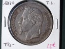 5 Frs Napoleon III 1868 A - J. 5 Franchi