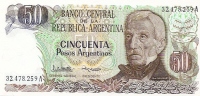50 Pesos - Argentinien