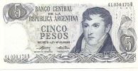 5 Pesos - 1974 - Argentinië