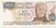 1000 Pesos - 1976 - Argentine