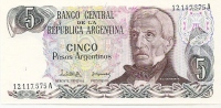 5 Pesos - 1974 - Argentinien