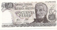 50 Pesos - 1974 - Argentinien