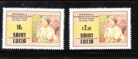 St Lucia 1980 Queen Mother 80th Birthday MNH - St.Lucie (1979-...)