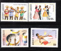 St Lucia 1986 Band Chak Chak Steel Limbo Dancer MNH - St.Lucie (1979-...)