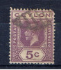 CL+ Ceylon 1921 Mi 189 Königsporträt - Ceylan (...-1947)