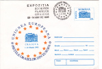 European Union,cover Stationery Entier Postal 1995 Oblit. Craiova Romania. - Europese Instellingen