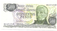 500 Pesos - Argentinien