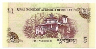 5 Ngultrum - Bhutan