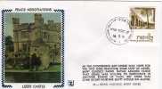 Israel; 1978 Belle Fdc Sur Soie Négociations Au Château De Leeds - Briefe U. Dokumente
