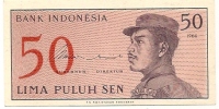 50 Sen - 1964 - Indonesië