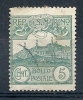 1903 SAN MARINO USATO VEDUTA 5 CENT - RR9122 - Gebraucht