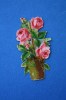 -CHROMO ET IMAGES DECOUPIS ROSES  FLEURS - Flowers