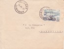FOUMBAN - CAMEROUN - 1957 - COLONIES FRANCAISES - Fides,pont  Sur Le Wouri,lettre - Cartas & Documentos