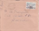 AKONOLINGA - CAMEROUN - 1957 - Colonies Francaises,Afrique,avion, Lettre,cachet,marcophilie - Cartas & Documentos