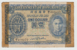 Hong Kong 1 Dollar 1940-41 P 316 - Hong Kong