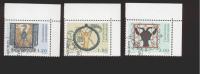 Liechtenstein  Gestempelt 1307-1309 Gasthausschilder Eckrand Ungefaltet - Used Stamps