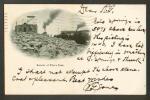 SUMMIT OF PIKE`S PEAK, COLORADO SPRINGS, TRAIN, RAILWAY, OLD POSTCARD - Colorado Springs