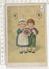 PO9571A# Illustrata Pauli Ebner - BAMBINI - FIORI BOUQUET - PERGAMENA  No VG - Ebner, Pauli