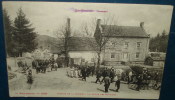 LE THILLOT.Usine De La Courbe.Sortie Des Ouvriers.Cpa,voyagé,be,belle Animation - Le Thillot