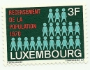 1970 - Lussemburgo 761 Censimento   ------ - Nuevos