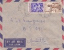 Oubangui,Rafai,1957,Afriq Ue  Equatoriale Française,lettre,colonies ,café  N°62,piroguier N°221 - Altri & Non Classificati