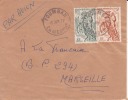 Cameroun,Foumban,1957,Afr   Ique,lettre,Colonies,cava   Liers  Du Lamido N°289 & 291 - Lettres & Documents
