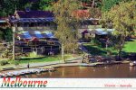 Melbourne - Fairfield Park Boathouse On The Yarra River Unused - Melbourne