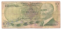 10 Lira - 1966 - Turkey