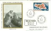 TAAF ENV PORT AUX FRANCAIS KERGUELEN FDC 26/1/1975 POISSON N°45 - Lettres & Documents