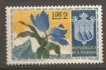 San Marino, Flores Y Escudo - Used Stamps