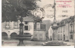 SAINT PE De BIGORRE 65 La Fontaine Et La Croix 1930 Avec Timbre Recto Véritable CPA - Saint Pe De Bigorre