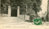 CPA 50 AVRANCHES L ENTREE DU JARDIN DE L EVECHE 1916 - Avranches