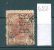 25K622 // - BdR - Romania Rumanien Roumanie Roemenie , Perfin Perfores Perforiert Perforati Perforadas - Perforés