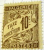 Algeria 1922 Taxe Percevoir 10c - Unused - Strafport