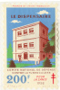 Tuberculeux - 1952 Grand Format - Union Française - Dispensaire - Antitubercolosi