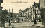 CPA 51 REIMS LA RUE ST JACQUES APRES LE BOMBARDEMENT 1914 - Reims