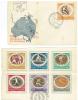 FILATELIA - TEMATICA SPORT - POLONIA - OLIMPIADI DI MELBOURNE ANNO 1956 - 5 FDC - II SCELTA - OLYMPIC GAMES - Sommer 1956: Melbourne