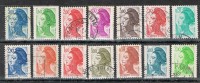 Sellos De Liberté De GANDON,  Francia 1982-1990 º - Used Stamps