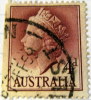 Australia 1955 Queen Elizabeth II 4d - Used - Usados