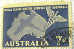 Australia 1957 Flying Doctor Service Of Australia 7d - Used - Usados