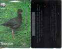 New Zealand-nz-g-189-black Stilt-(502b)-$5-tirage-220.000-used Card+1 Card Prepiad Free - Eagles & Birds Of Prey